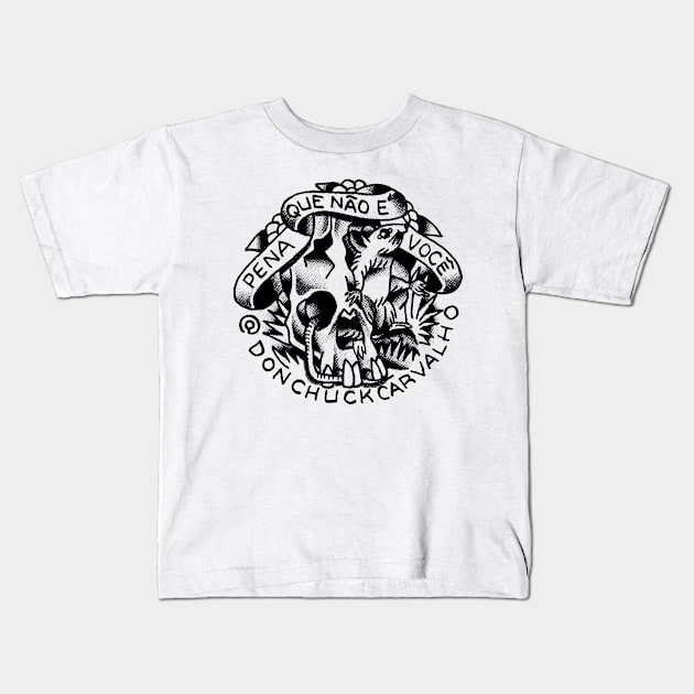 Skull Kids T-Shirt by Don Chuck Carvalho